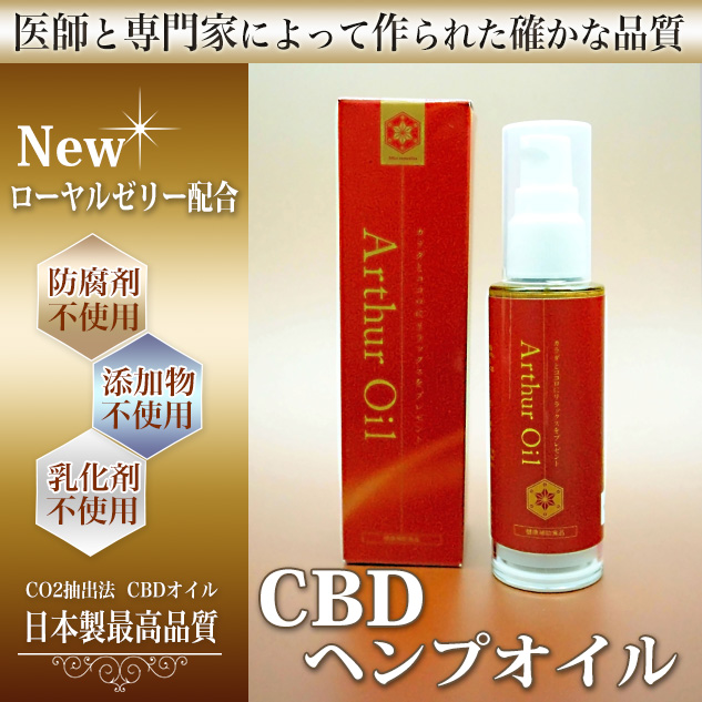 CBDヘンプオイル50ml（アーサーオイル）